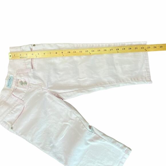 True People New York Pink Studded Capri Jeans Size 1 Juniors - Picture 13 of 14